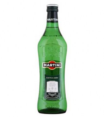 Martini Extra Dry экстра сухой белый 18% 1 литр